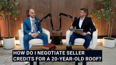 How Do I Negotiate Seller Credits for a 20-Year-Old Roof?